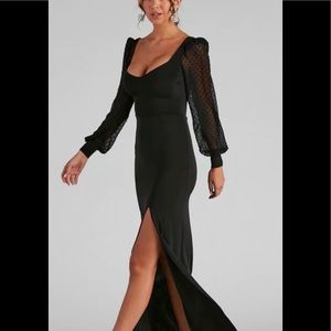 Brand new with tags High Slit Mermaid Dress